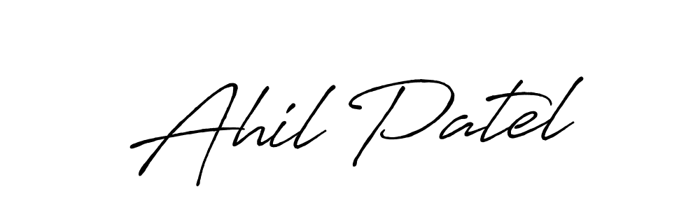 Make a beautiful signature design for name Ahil Patel. Use this online signature maker to create a handwritten signature for free. Ahil Patel signature style 7 images and pictures png