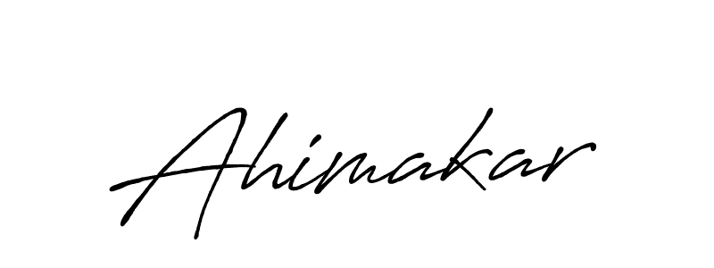 You should practise on your own different ways (Antro_Vectra_Bolder) to write your name (Ahimakar) in signature. don't let someone else do it for you. Ahimakar signature style 7 images and pictures png