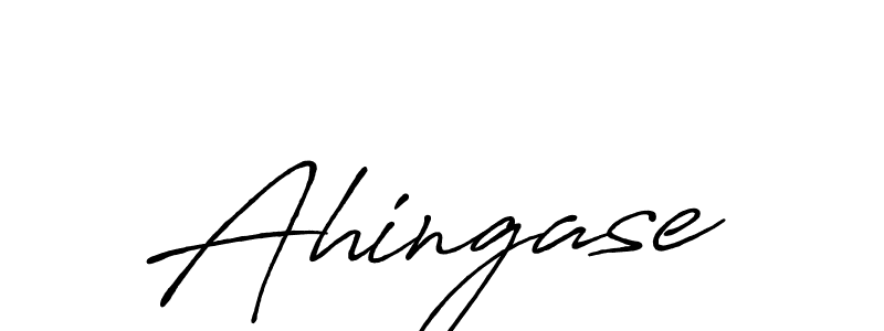 How to make Ahingase signature? Antro_Vectra_Bolder is a professional autograph style. Create handwritten signature for Ahingase name. Ahingase signature style 7 images and pictures png