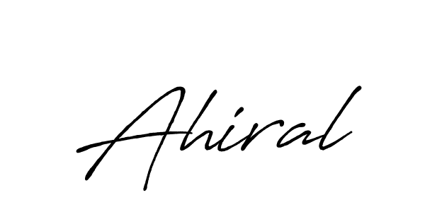 You can use this online signature creator to create a handwritten signature for the name Ahiral. This is the best online autograph maker. Ahiral signature style 7 images and pictures png