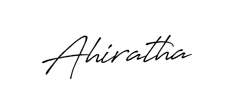 Once you've used our free online signature maker to create your best signature Antro_Vectra_Bolder style, it's time to enjoy all of the benefits that Ahiratha name signing documents. Ahiratha signature style 7 images and pictures png