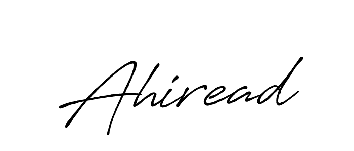 Antro_Vectra_Bolder is a professional signature style that is perfect for those who want to add a touch of class to their signature. It is also a great choice for those who want to make their signature more unique. Get Ahiread name to fancy signature for free. Ahiread signature style 7 images and pictures png