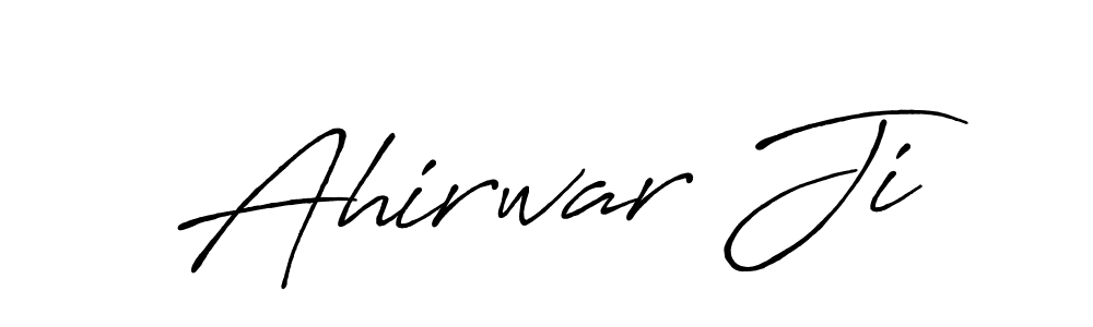 It looks lik you need a new signature style for name Ahirwar Ji. Design unique handwritten (Antro_Vectra_Bolder) signature with our free signature maker in just a few clicks. Ahirwar Ji signature style 7 images and pictures png