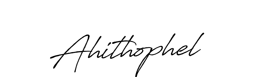 Make a beautiful signature design for name Ahithophel. With this signature (Antro_Vectra_Bolder) style, you can create a handwritten signature for free. Ahithophel signature style 7 images and pictures png