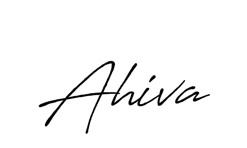 Ahiva stylish signature style. Best Handwritten Sign (Antro_Vectra_Bolder) for my name. Handwritten Signature Collection Ideas for my name Ahiva. Ahiva signature style 7 images and pictures png