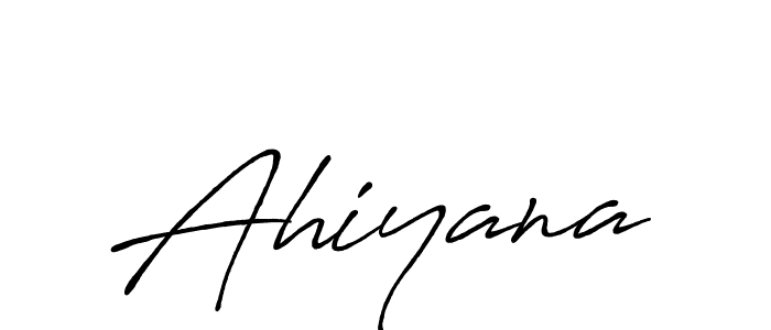 How to make Ahiyana signature? Antro_Vectra_Bolder is a professional autograph style. Create handwritten signature for Ahiyana name. Ahiyana signature style 7 images and pictures png