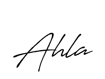The best way (Antro_Vectra_Bolder) to make a short signature is to pick only two or three words in your name. The name Ahla include a total of six letters. For converting this name. Ahla signature style 7 images and pictures png
