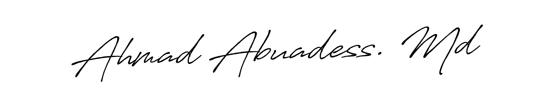 It looks lik you need a new signature style for name Ahmad Abuadess. Md. Design unique handwritten (Antro_Vectra_Bolder) signature with our free signature maker in just a few clicks. Ahmad Abuadess. Md signature style 7 images and pictures png