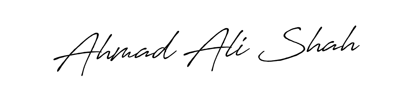 This is the best signature style for the Ahmad Ali Shah name. Also you like these signature font (Antro_Vectra_Bolder). Mix name signature. Ahmad Ali Shah signature style 7 images and pictures png