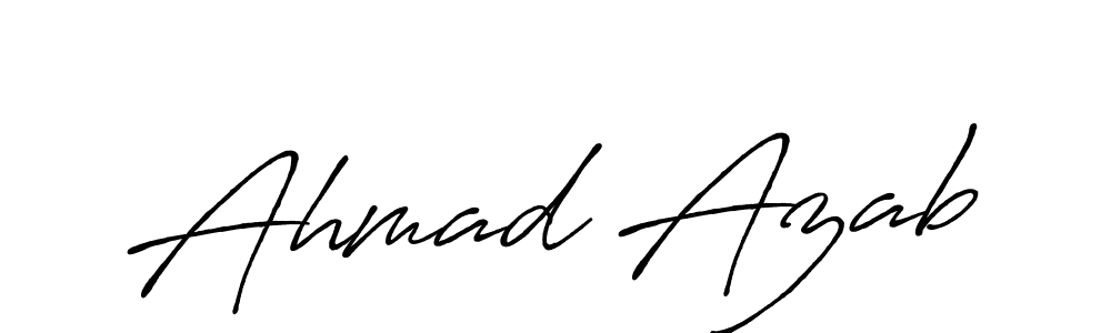 How to Draw Ahmad Azab signature style? Antro_Vectra_Bolder is a latest design signature styles for name Ahmad Azab. Ahmad Azab signature style 7 images and pictures png