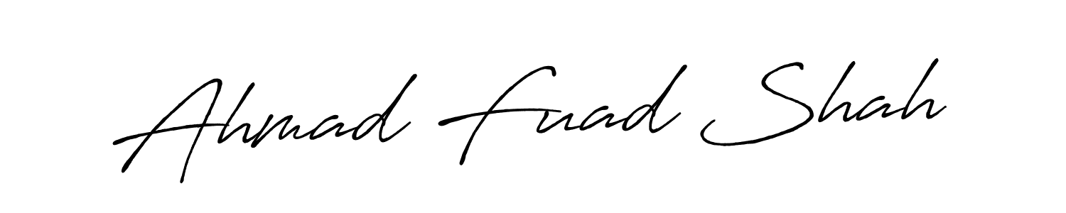 You should practise on your own different ways (Antro_Vectra_Bolder) to write your name (Ahmad Fuad Shah) in signature. don't let someone else do it for you. Ahmad Fuad Shah signature style 7 images and pictures png