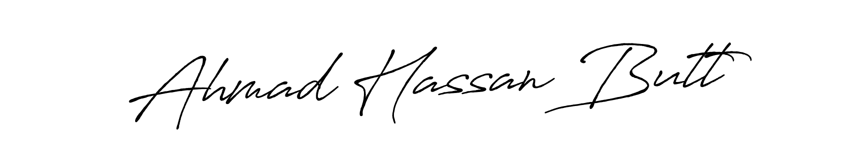 Also You can easily find your signature by using the search form. We will create Ahmad Hassan Butt name handwritten signature images for you free of cost using Antro_Vectra_Bolder sign style. Ahmad Hassan Butt signature style 7 images and pictures png
