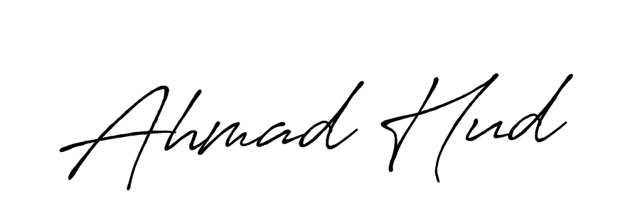 Once you've used our free online signature maker to create your best signature Antro_Vectra_Bolder style, it's time to enjoy all of the benefits that Ahmad Hud name signing documents. Ahmad Hud signature style 7 images and pictures png