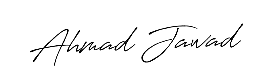 Also You can easily find your signature by using the search form. We will create Ahmad Jawad name handwritten signature images for you free of cost using Antro_Vectra_Bolder sign style. Ahmad Jawad signature style 7 images and pictures png