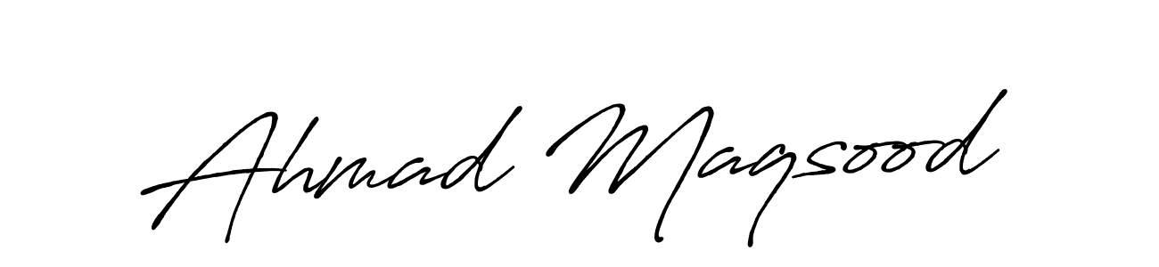 You should practise on your own different ways (Antro_Vectra_Bolder) to write your name (Ahmad Maqsood) in signature. don't let someone else do it for you. Ahmad Maqsood signature style 7 images and pictures png