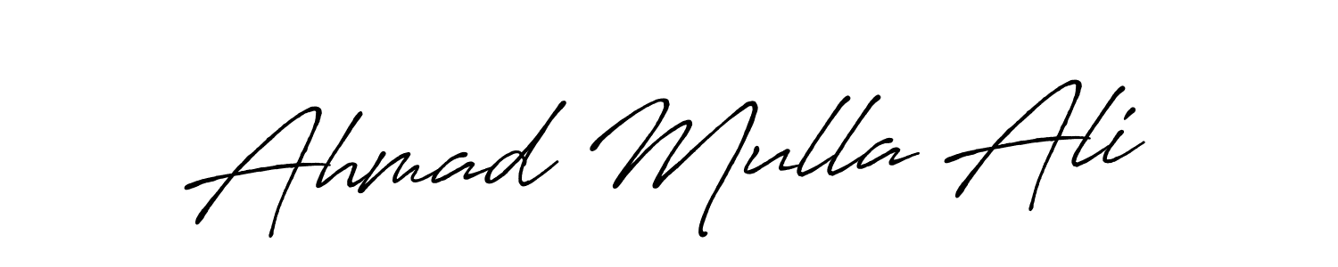 How to Draw Ahmad Mulla Ali signature style? Antro_Vectra_Bolder is a latest design signature styles for name Ahmad Mulla Ali. Ahmad Mulla Ali signature style 7 images and pictures png