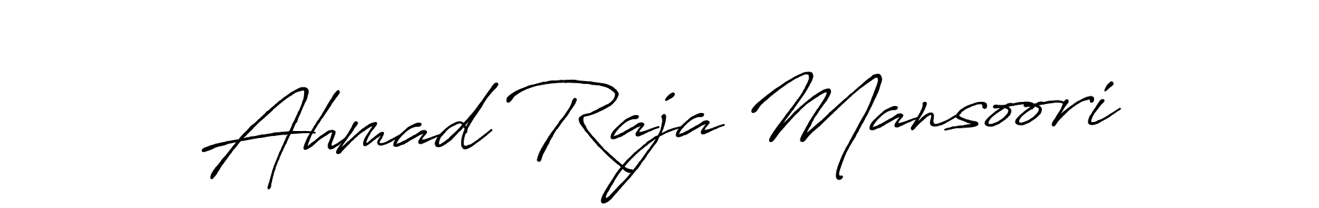 Similarly Antro_Vectra_Bolder is the best handwritten signature design. Signature creator online .You can use it as an online autograph creator for name Ahmad Raja Mansoori. Ahmad Raja Mansoori signature style 7 images and pictures png