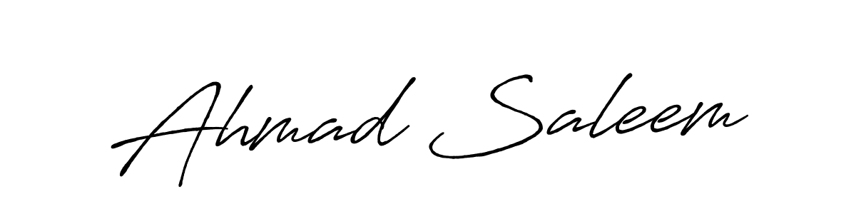 Antro_Vectra_Bolder is a professional signature style that is perfect for those who want to add a touch of class to their signature. It is also a great choice for those who want to make their signature more unique. Get Ahmad Saleem name to fancy signature for free. Ahmad Saleem signature style 7 images and pictures png