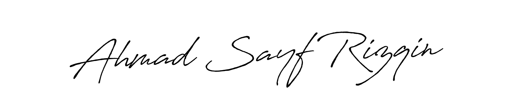 Also You can easily find your signature by using the search form. We will create Ahmad Sayf Rizqin name handwritten signature images for you free of cost using Antro_Vectra_Bolder sign style. Ahmad Sayf Rizqin signature style 7 images and pictures png