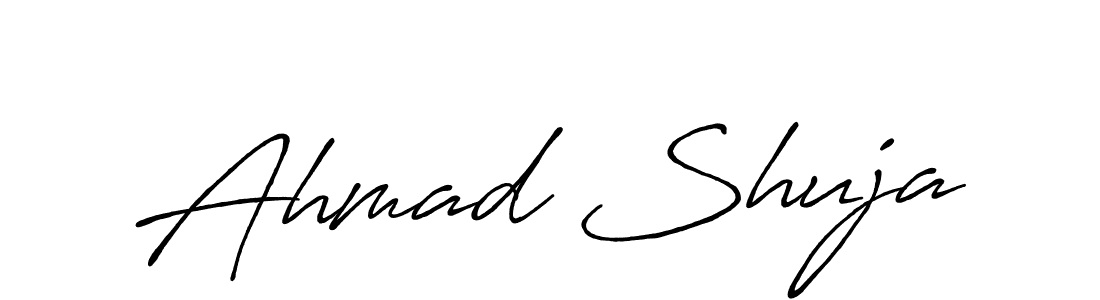 Make a beautiful signature design for name Ahmad Shuja. Use this online signature maker to create a handwritten signature for free. Ahmad Shuja signature style 7 images and pictures png