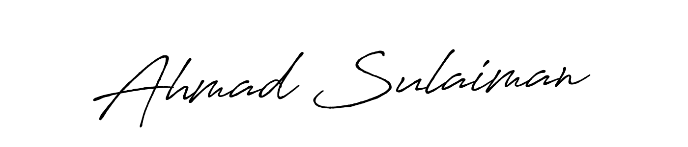 The best way (Antro_Vectra_Bolder) to make a short signature is to pick only two or three words in your name. The name Ahmad Sulaiman include a total of six letters. For converting this name. Ahmad Sulaiman signature style 7 images and pictures png