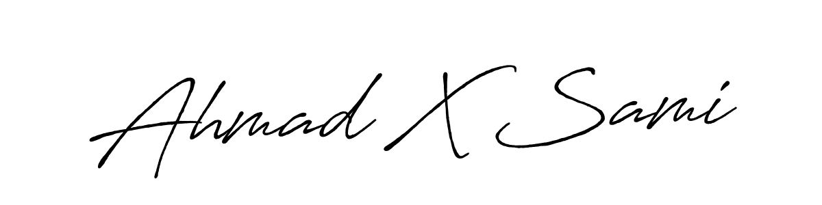 Check out images of Autograph of Ahmad X Sami name. Actor Ahmad X Sami Signature Style. Antro_Vectra_Bolder is a professional sign style online. Ahmad X Sami signature style 7 images and pictures png