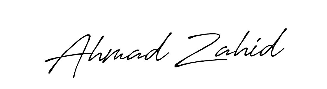 Antro_Vectra_Bolder is a professional signature style that is perfect for those who want to add a touch of class to their signature. It is also a great choice for those who want to make their signature more unique. Get Ahmad Zahid name to fancy signature for free. Ahmad Zahid signature style 7 images and pictures png