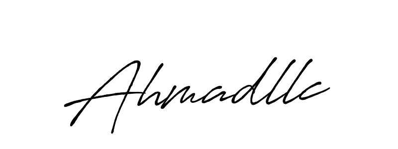 Also You can easily find your signature by using the search form. We will create Ahmadllc name handwritten signature images for you free of cost using Antro_Vectra_Bolder sign style. Ahmadllc signature style 7 images and pictures png