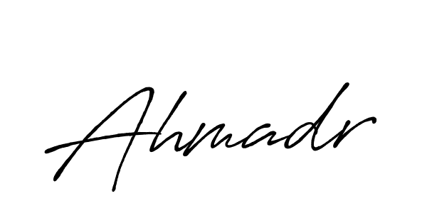 You should practise on your own different ways (Antro_Vectra_Bolder) to write your name (Ahmadr) in signature. don't let someone else do it for you. Ahmadr signature style 7 images and pictures png
