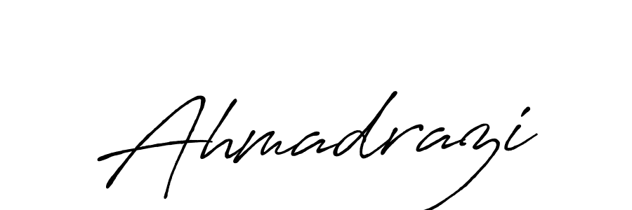 Ahmadrazi stylish signature style. Best Handwritten Sign (Antro_Vectra_Bolder) for my name. Handwritten Signature Collection Ideas for my name Ahmadrazi. Ahmadrazi signature style 7 images and pictures png