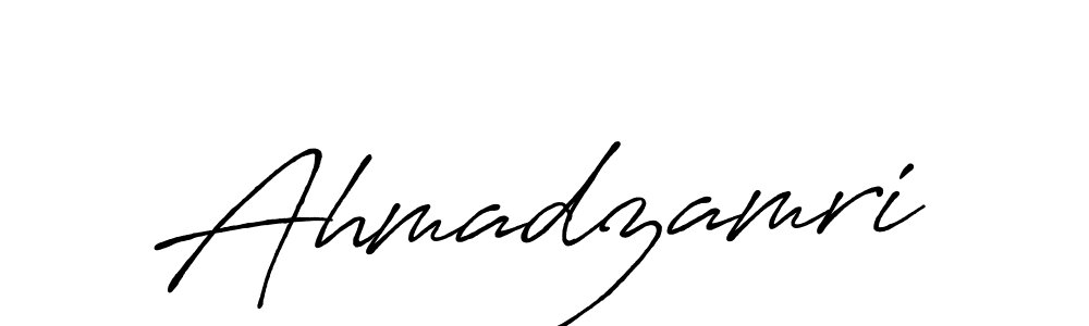Ahmadzamri stylish signature style. Best Handwritten Sign (Antro_Vectra_Bolder) for my name. Handwritten Signature Collection Ideas for my name Ahmadzamri. Ahmadzamri signature style 7 images and pictures png