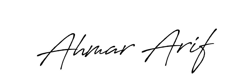 It looks lik you need a new signature style for name Ahmar Arif. Design unique handwritten (Antro_Vectra_Bolder) signature with our free signature maker in just a few clicks. Ahmar Arif signature style 7 images and pictures png