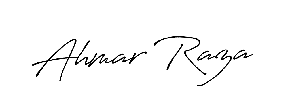 Make a beautiful signature design for name Ahmar Raza. Use this online signature maker to create a handwritten signature for free. Ahmar Raza signature style 7 images and pictures png