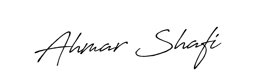 Use a signature maker to create a handwritten signature online. With this signature software, you can design (Antro_Vectra_Bolder) your own signature for name Ahmar Shafi. Ahmar Shafi signature style 7 images and pictures png