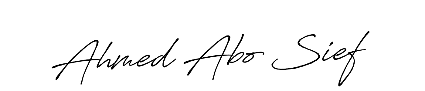 Also we have Ahmed Abo Sief name is the best signature style. Create professional handwritten signature collection using Antro_Vectra_Bolder autograph style. Ahmed Abo Sief signature style 7 images and pictures png