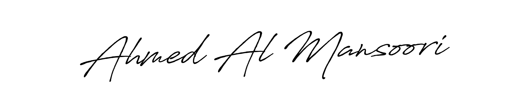 You should practise on your own different ways (Antro_Vectra_Bolder) to write your name (Ahmed Al Mansoori) in signature. don't let someone else do it for you. Ahmed Al Mansoori signature style 7 images and pictures png