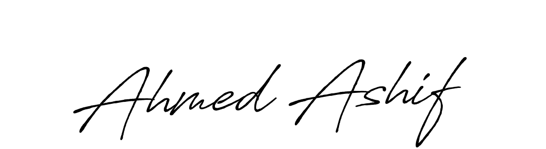 Also You can easily find your signature by using the search form. We will create Ahmed Ashif name handwritten signature images for you free of cost using Antro_Vectra_Bolder sign style. Ahmed Ashif signature style 7 images and pictures png