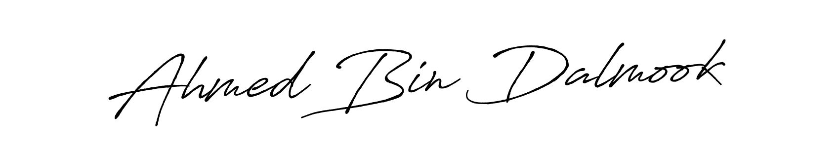 Use a signature maker to create a handwritten signature online. With this signature software, you can design (Antro_Vectra_Bolder) your own signature for name Ahmed Bin Dalmook. Ahmed Bin Dalmook signature style 7 images and pictures png