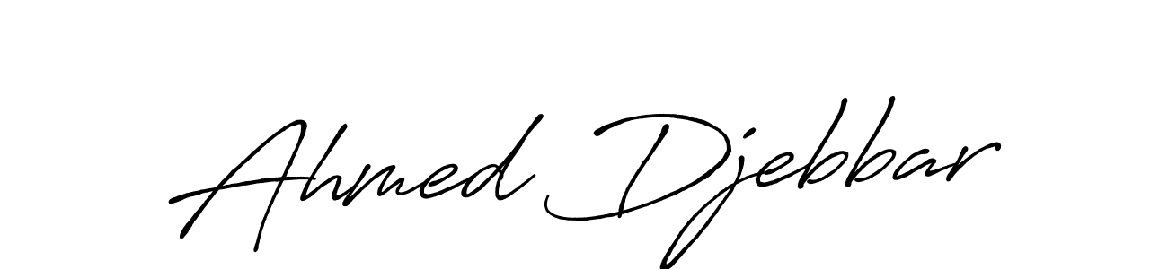 Antro_Vectra_Bolder is a professional signature style that is perfect for those who want to add a touch of class to their signature. It is also a great choice for those who want to make their signature more unique. Get Ahmed Djebbar name to fancy signature for free. Ahmed Djebbar signature style 7 images and pictures png