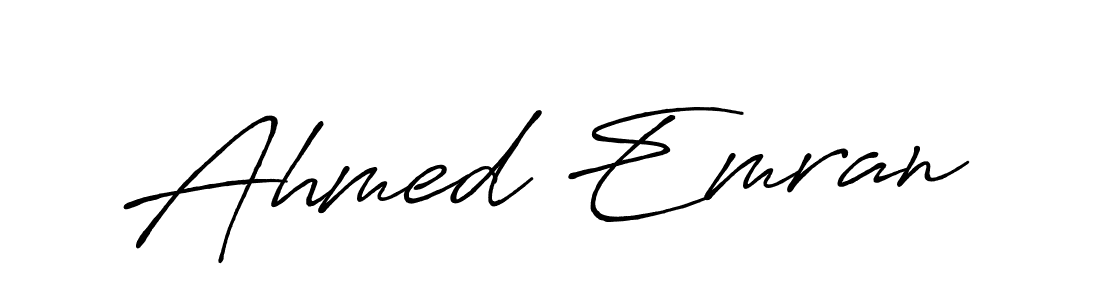 Also You can easily find your signature by using the search form. We will create Ahmed Emran name handwritten signature images for you free of cost using Antro_Vectra_Bolder sign style. Ahmed Emran signature style 7 images and pictures png