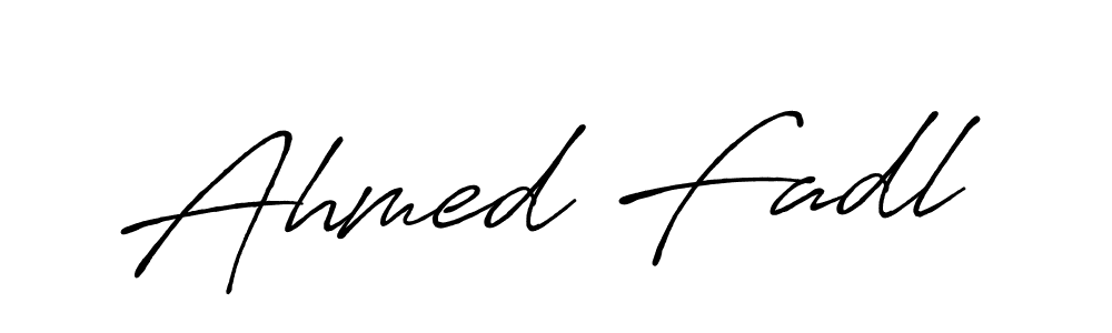 Create a beautiful signature design for name Ahmed Fadl. With this signature (Antro_Vectra_Bolder) fonts, you can make a handwritten signature for free. Ahmed Fadl signature style 7 images and pictures png