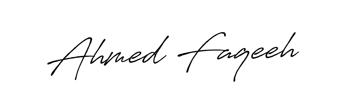 The best way (Antro_Vectra_Bolder) to make a short signature is to pick only two or three words in your name. The name Ahmed Faqeeh include a total of six letters. For converting this name. Ahmed Faqeeh signature style 7 images and pictures png