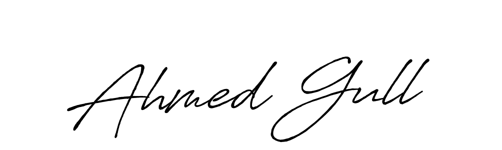 Antro_Vectra_Bolder is a professional signature style that is perfect for those who want to add a touch of class to their signature. It is also a great choice for those who want to make their signature more unique. Get Ahmed Gull name to fancy signature for free. Ahmed Gull signature style 7 images and pictures png