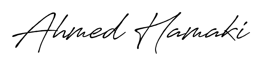 A dynamic signature style for Ahmed Hamaki using Antro_Vectra_Bolder script. Designed to look authentic, handwritten, and professional. Ahmed Hamaki signature style 7 images and pictures png
