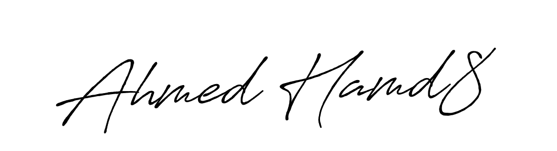 Here are the top 10 professional signature styles for the name Ahmed Hamd8. These are the best autograph styles you can use for your name. Ahmed Hamd8 signature style 7 images and pictures png