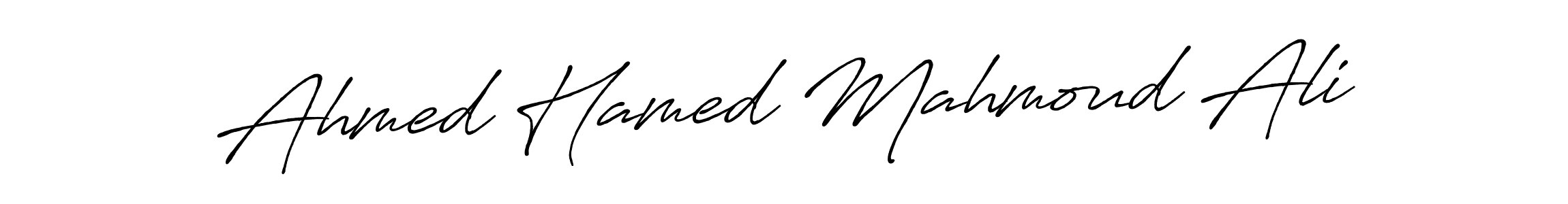 How to make Ahmed Hamed Mahmoud Ali signature? Antro_Vectra_Bolder is a professional autograph style. Create handwritten signature for Ahmed Hamed Mahmoud Ali name. Ahmed Hamed Mahmoud Ali signature style 7 images and pictures png