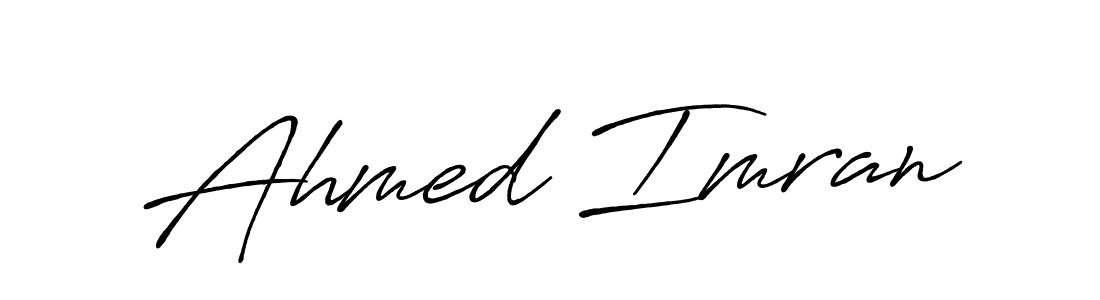Make a beautiful signature design for name Ahmed Imran. Use this online signature maker to create a handwritten signature for free. Ahmed Imran signature style 7 images and pictures png