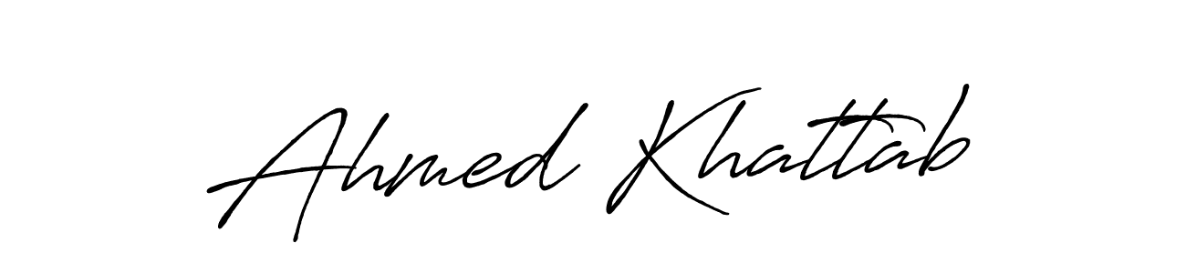 You can use this online signature creator to create a handwritten signature for the name Ahmed Khattab. This is the best online autograph maker. Ahmed Khattab signature style 7 images and pictures png