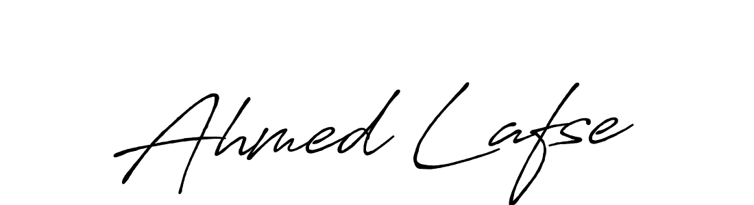 Make a beautiful signature design for name Ahmed Lafse. With this signature (Antro_Vectra_Bolder) style, you can create a handwritten signature for free. Ahmed Lafse signature style 7 images and pictures png