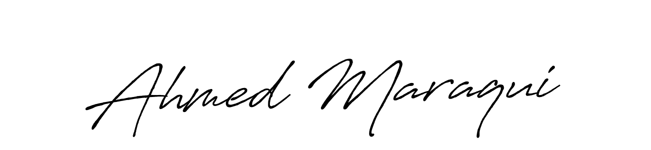 Make a short Ahmed Maraqui signature style. Manage your documents anywhere anytime using Antro_Vectra_Bolder. Create and add eSignatures, submit forms, share and send files easily. Ahmed Maraqui signature style 7 images and pictures png